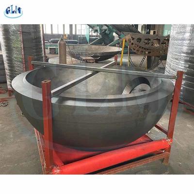 Cabeças tornadas côncavas 25mm do tanque SUS304 semi Ellipsoidal para os tanques de água