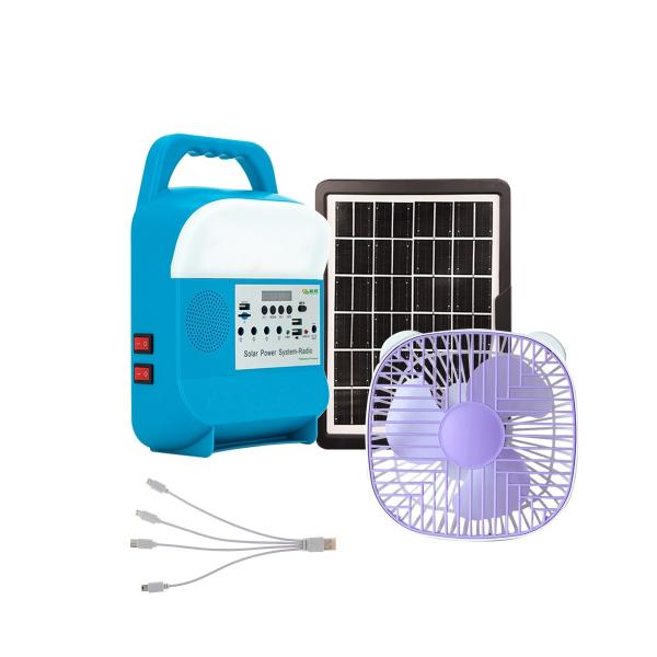 All In One Inverter Lifepo4 Solar Led Outdoor Light Mppt Controller Home Using With Fan