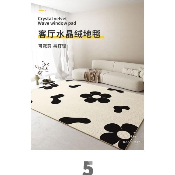 Половики зоны жизненных пространств половика ковра пола бархата Кристл 200*300cm