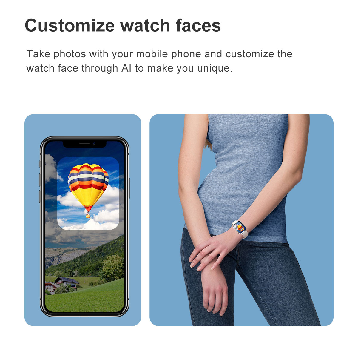 дюйм DT93 Smartwatch 1,78 андроида ECG зажима 420*485P поручая