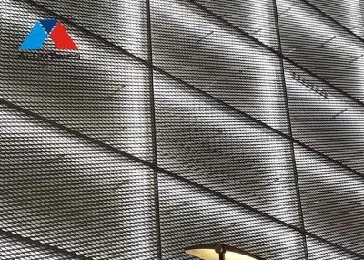 3003 3105 Alloy Aluminium Expanded Metal Mesh Sheet For Building Decoration