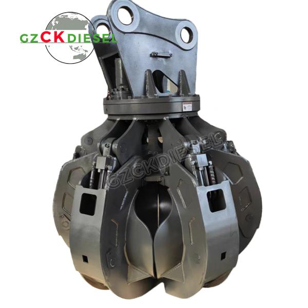 Excavator Lotus Grab Excavator Attachment Excavator Spare Parts