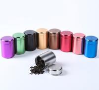 Chá Tin Boxes Round Cannabursts da cor 250ml do ODM 4