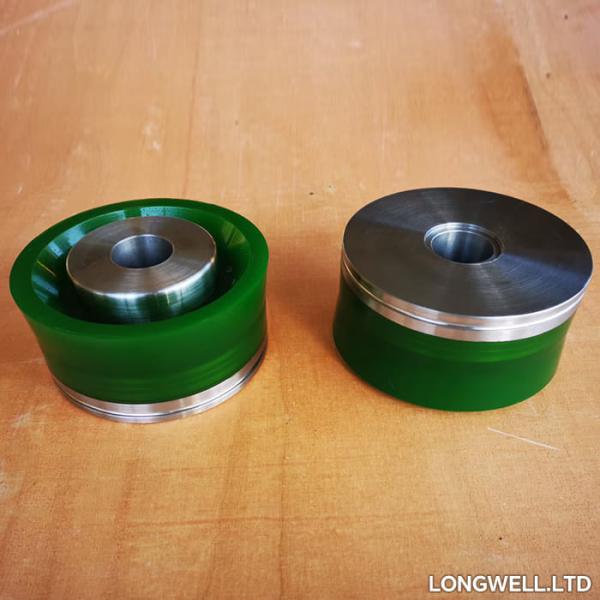 40Cr Piston pompe à boue pièces détachées NBR caoutchouc AH000004050200 acier forgé