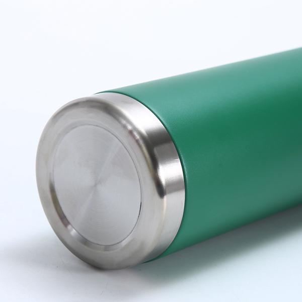 Botella de agua estándar de acero inoxidable de 27 oz botella de vacío de doble pared con mango de transporte cómodo agua fría caliente 24 horas para gimnasio viajes ejercicio al aire libre