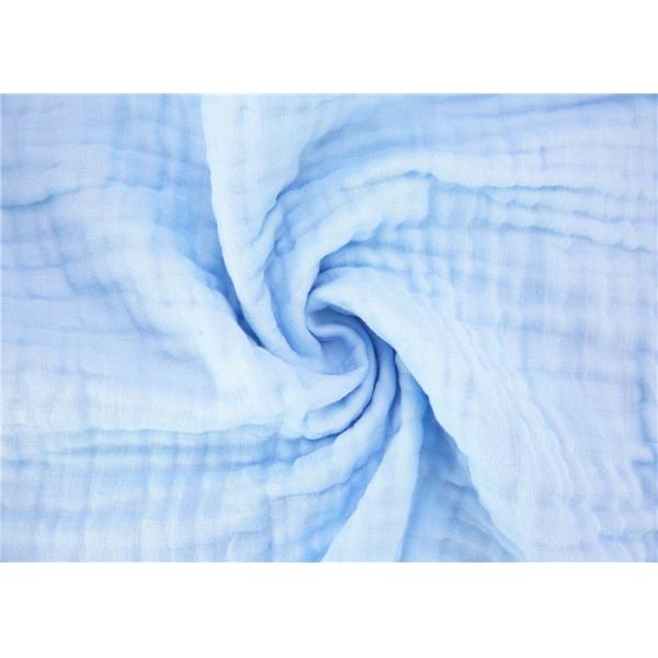 Organic Extra Soft Baby Blankets Four Breathable Layers 120X120cm Eco Friendly