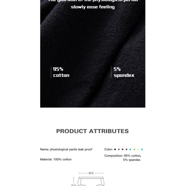 Menstrual Ladies Period Panties Underwear High Flow Physiological Underwear