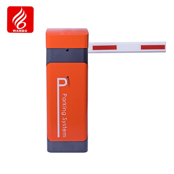 DC Brushless Straight Arm Automatic Boom Gate Barrier 3-6M For Parking Blocker