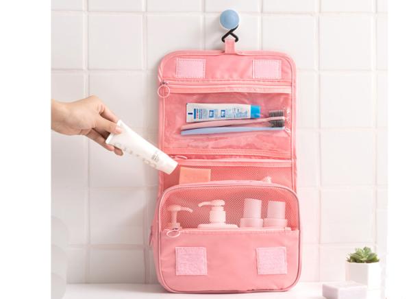 Large capacity portable travel toiletries bag luggage waterproof multi-functional handbag cosmetic box