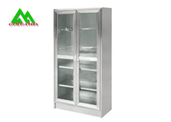Hospital Furniture Apparatus Storage Cabinet Floor Mounted Heat Resistant
