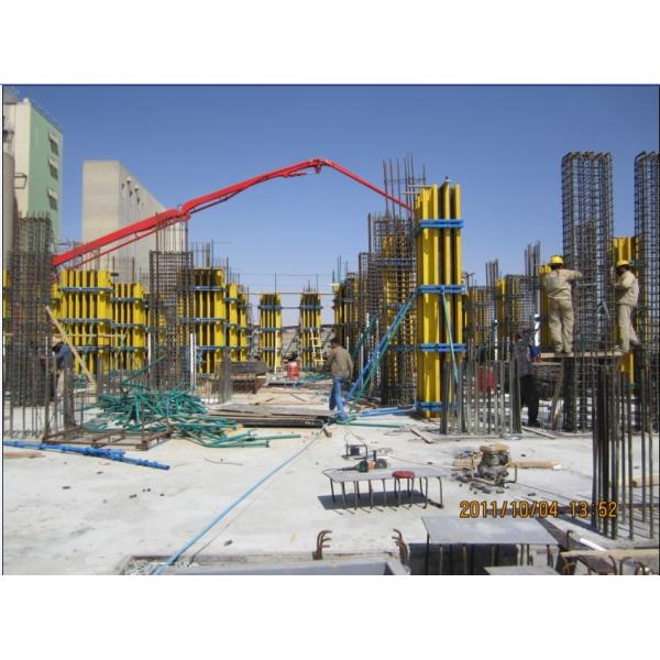 Encofrado concreto de la columna del cuadrado/del rectángulo con capacidad