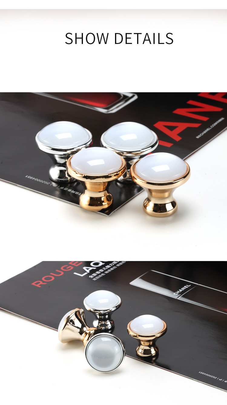 Diamond Crystal Handles Furniture Drawers Handles Knob ABS Furniture Drawers for Cabinets Dressers Gift Box Decoration