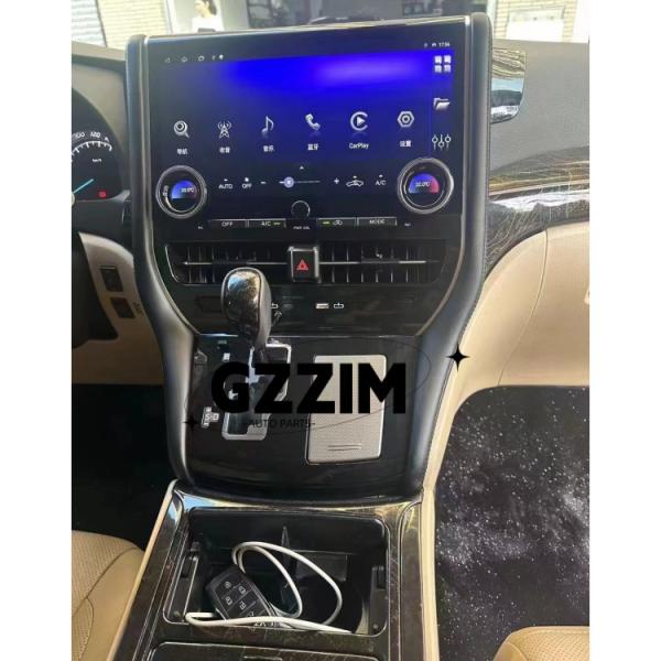 Toyota Alphard 20 Series Upgraded To 40 Series GPS Stereo DSP GPS Navi multimedia Car DVD Player
