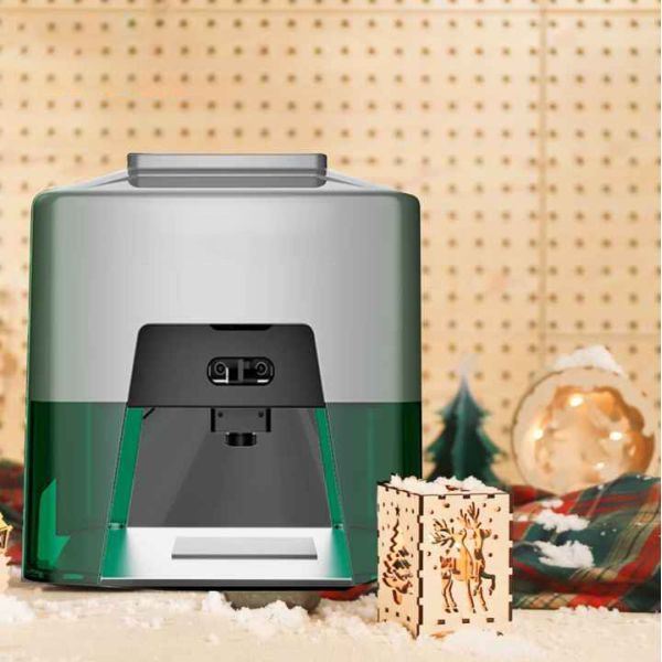 Portable Mini Laser Engraver/Cutter Tool for Wood Acrylic MDF for DIY Artwork Logo BT Connection Laser Engraving Machine