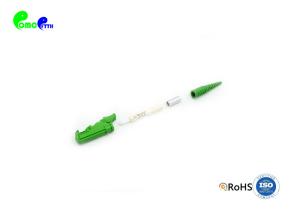 Conector rápido reusável da cor verde dos conectores da fibra ótica da palavra