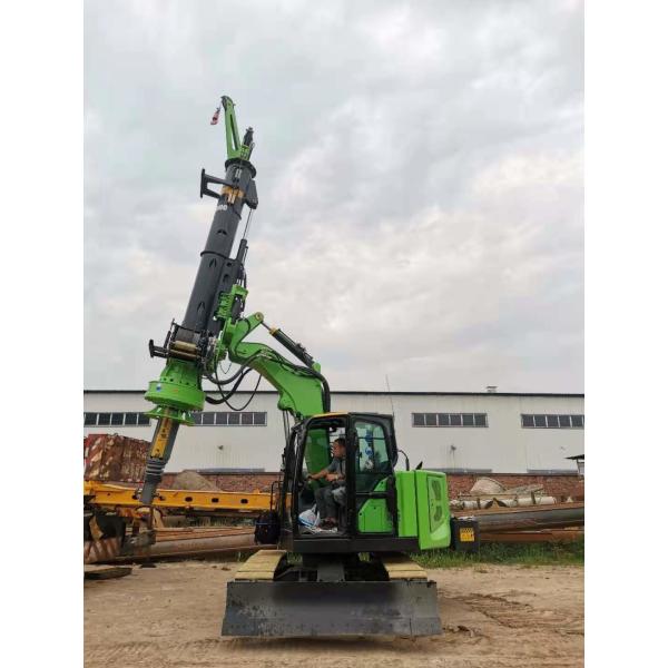 High-Power 10m Rotary Pile Equipment 7 - 30rpm Max Drilling Depth For Construction
