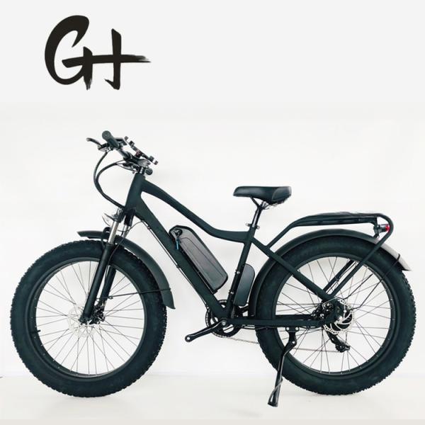Disc Brake 750W 48V Lithium Battery Adult E Bike Fat Tire Electric Bike 26 inch with Max Speed of 30-50Km/h