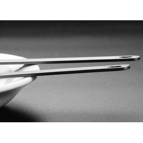 Ultralight Titanium Camping Parts Two Piece Titanium Fork And Spoon 1.6mm Thickness