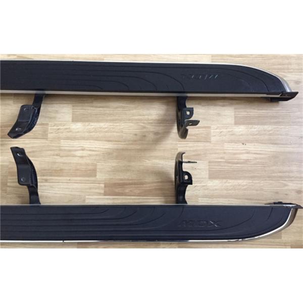 OEM Type Side Step Bars For ACURA MDX 2014 2015 , Non-skid Rubber And Chrome