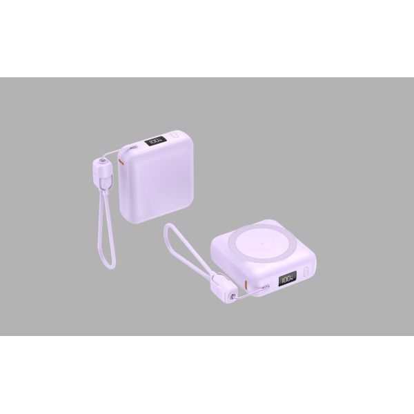 USB Wireless Charging Power Bank 10000mah 20W Output With LED Display