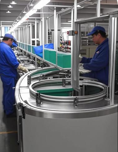 High-Efficiency Double-Speed Chain Production Line for Accelerated Manufacturing