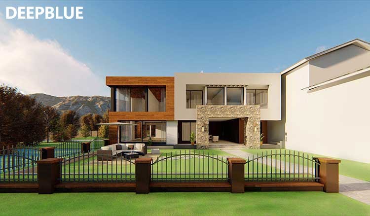 Prefab доски цемента волокна роскошный расквартировывает наборы ультра современных Prefab домов Prefab домашние