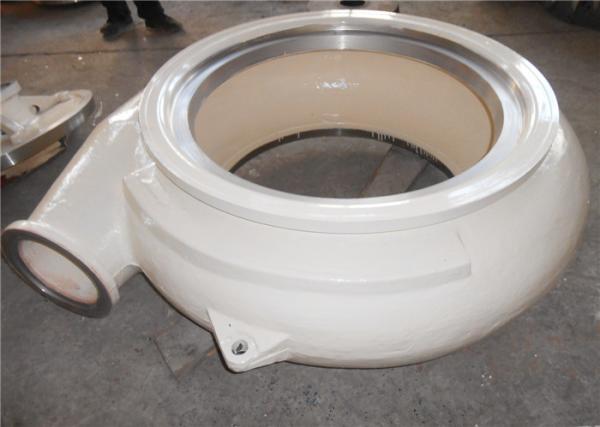 High Chrome Alloy OEM Slurry Pump Spare Parts Cr 27% In Red Color