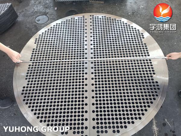 EN10222-4 P280GH Low Alloyed Steel Tube Sheet For Heat Exchanger