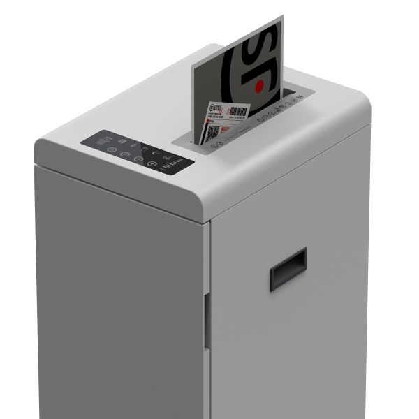 Commercial Heavy Duty Cross Cut 25 Sheets Paper Credit Card CD Shredder LA5025C with Wheels for Office Home Use
