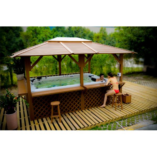 Acrylic Outdoor Swim Spa Pool Endless Swimming Pool Jacuzzi Outdoor SPA