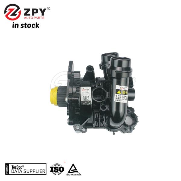 ZPY 06H121026CQ フォルクスワーゲン ジェッタ パサット AUDI Q5 TT 1.8T 2.0T用の温度調節装置付きの水ポンプ