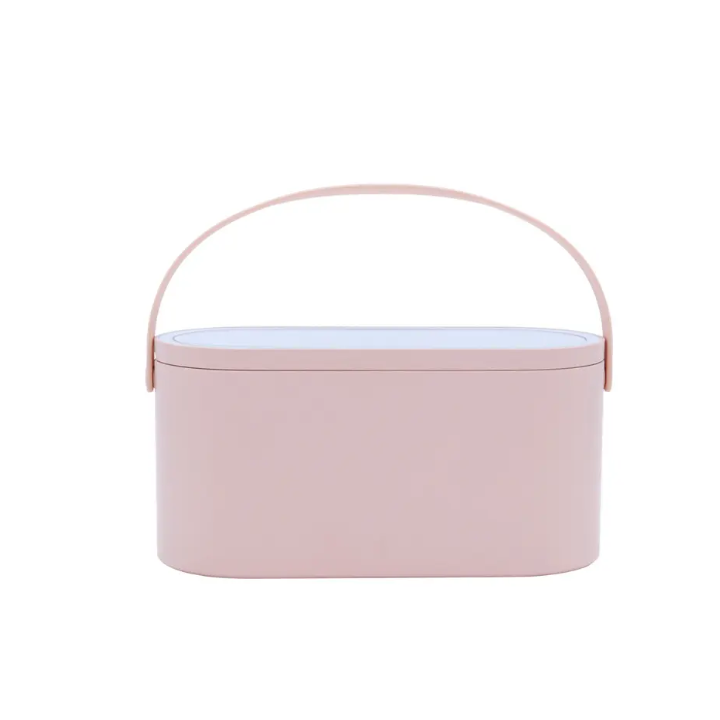 Limited Time Offer LED Beauty Case Makeup case Led Mirror Storage Travel LED Makeup Mirror Kit  Pocket Magnifying Glass