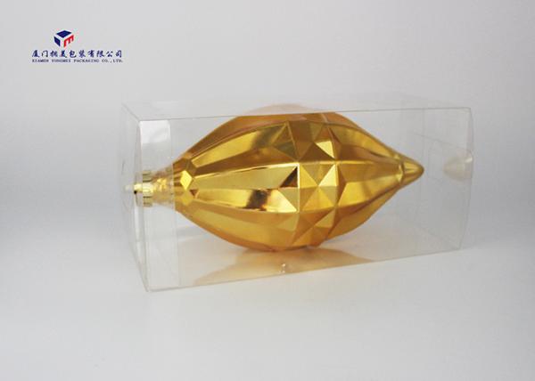 Super Clear Plastic Box Packaging For Christmas Clear PET Plastic Box 25.8cm Height