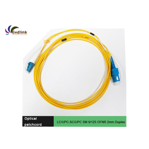 Соединительные кабели оптического волокна LC/UPC-SC/UPC SM 9/125um