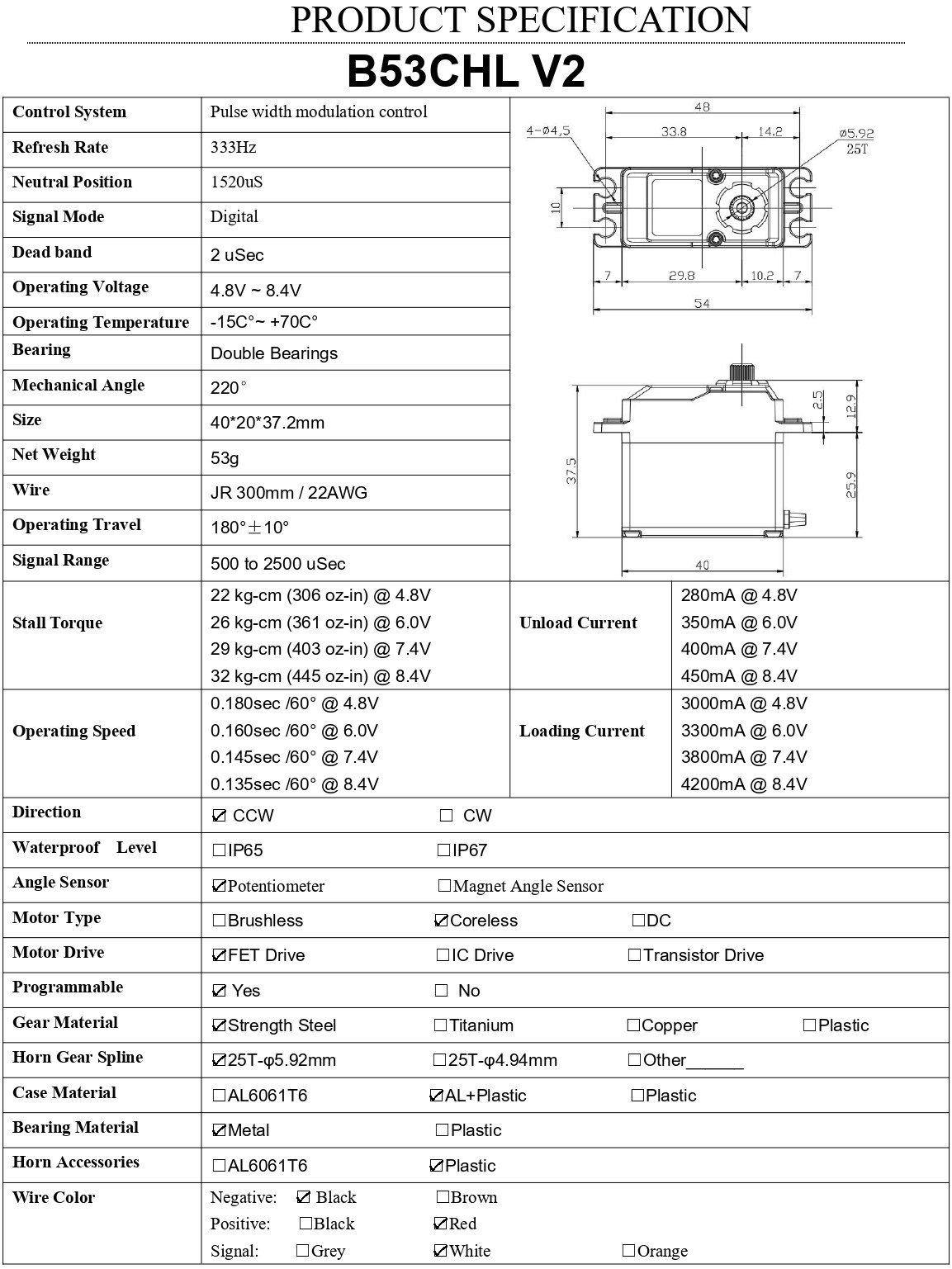 Hot AGFrc Coreless Motor Steel Gear 32 Kg-cm Hi-Torque Digital Servo For 10th RC Truck Cars/Airplanes
