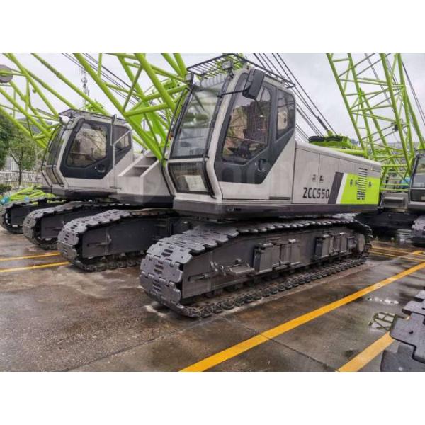 Boost Your Construction Project with 7-15m Fixed Jib Length Crawler Crane and Gas Engine