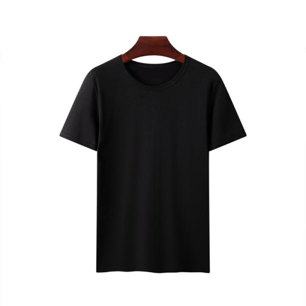 Sports Plain T Shirts in Bulk Mens O-neck T-shirts Fabric Type Knitted Item No. 180