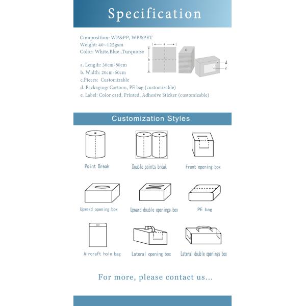 Чистка целлюлозы OEM промышленная сверхмощная обтирает