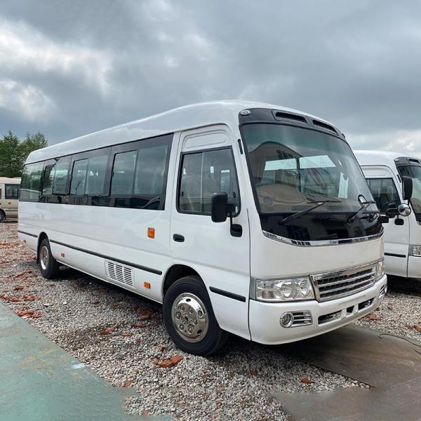 Manual Transmission 25 Seater Used Coaster 30 Seater Bus LHD RHD for Africa Market Sell