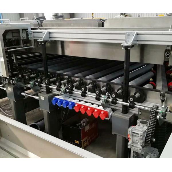 High Efficient Horizontal Glass Washing Machine 3mm-25mm Glass Thickness
