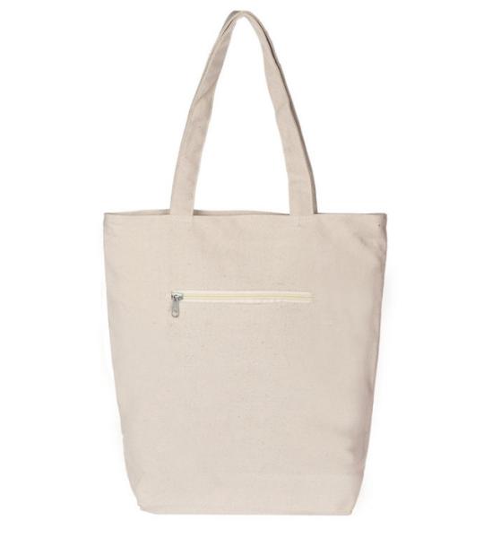 Advertising Plain Custom Printed Fabric Bags Colorful 100% Cotton Non Toxic Material