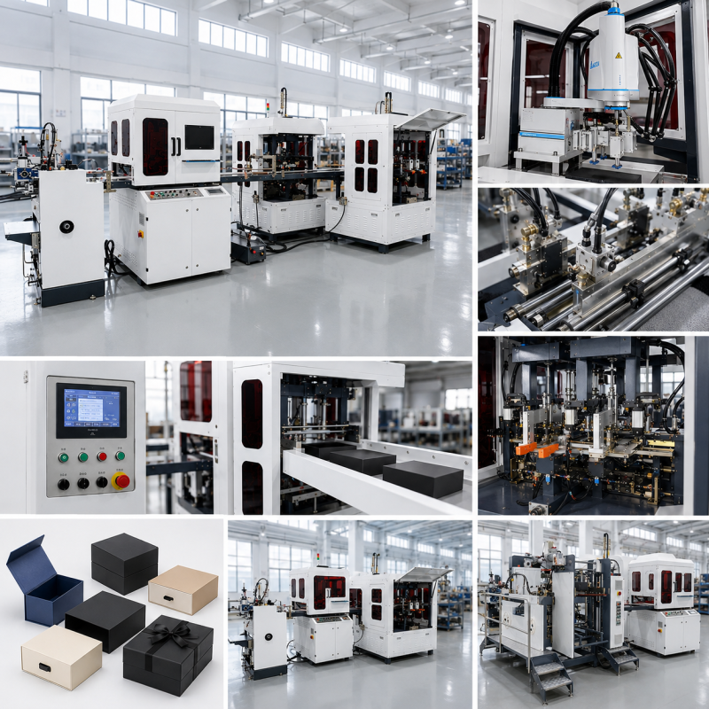 RH350C Intelligent Automated Carton Forming Machine with Double Fixing and Double Clamping Structure