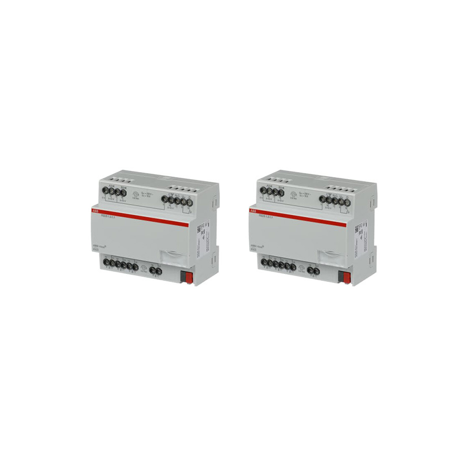 FCC/S1.3.1.1 ABB KNX Fan Coil Controller 3-Fold 0-10V Analog Output for Modulating Fan and Valve Drive Automation