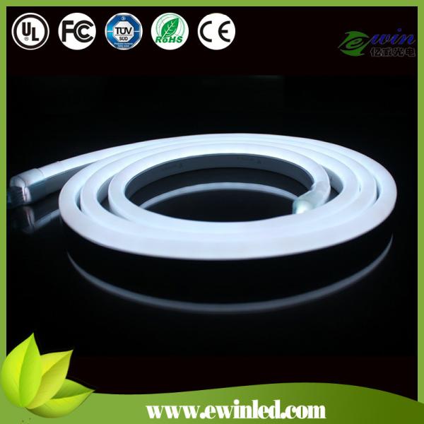 150' spool 12v hotsale green mini led neon flex rope lights 8*16mm for outdoor decoration
