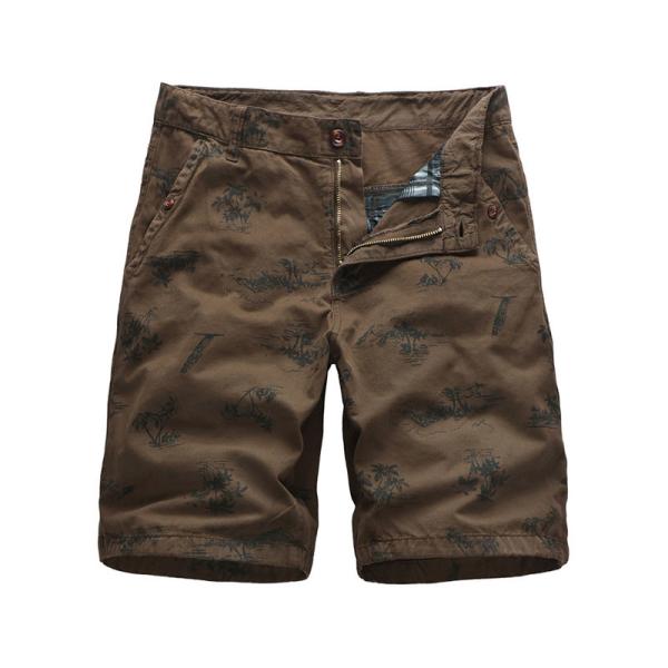 2022 Summer New Cotton Cropped Pants Beach Pants For Men