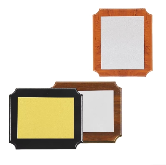 Personalized Logo Sublimation Memorial Souvenir Wooden Honor Medal Blank Trophy Shields And Awards Plaque