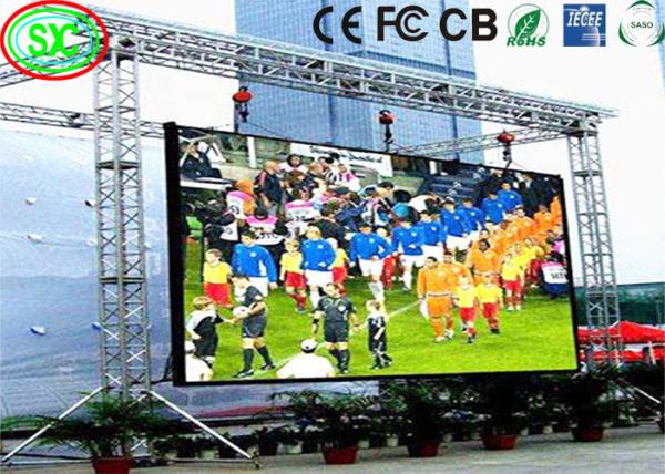 Exibição LED pendurada P3.91 Aluguel de palco ao ar livre Painel de fundo impermeável SMD Full Color