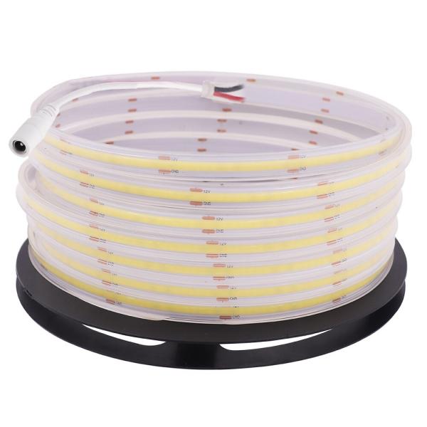 1200lm Waterproof LED Strip Light CRI90 Waterproof COB LED Strip 3000K