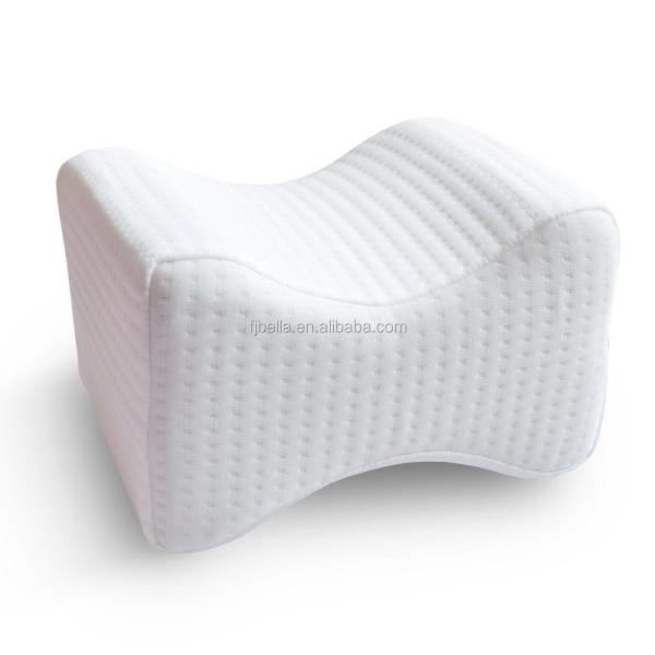 Sciatica and Back Pain Relief Memory Foam Knee Pillow with Optional Footrests Adults