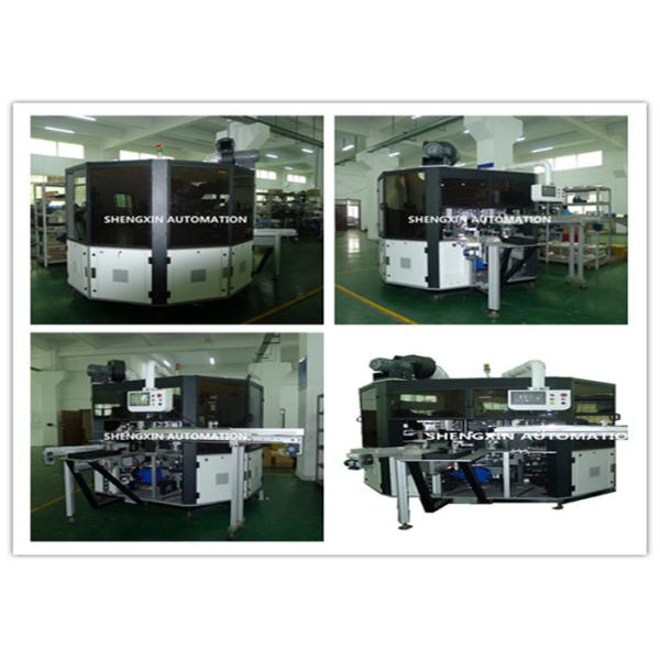 PLC System Automatic Screen Printing Machine / Screen Printing On Bottles